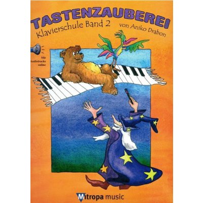 Tastenzauberei Klavierschule Band 2 + CD – Sleviste.cz
