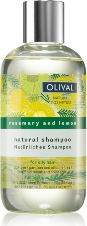 Olival Natural Hair přírodní rozmarýnový a citronový šampon 250 ml