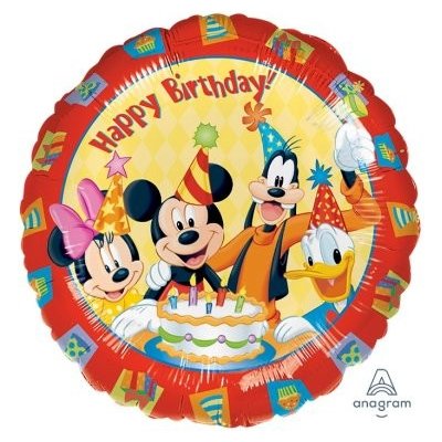 Anagram Kruh Mickey & přátelé HB 46 cm fóliový balónek – Hledejceny.cz