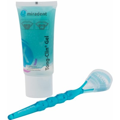 Miradent Tong Clin gel Set škrabka+gel 50 ml – Zboží Dáma