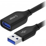AlzaPower APW-CBAMAF310B Core USB-A (M) to USB-A (F) 3.0, 1m, černý – Zboží Živě