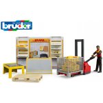 Bruder 62251 bworld DHL shop s paletovým vozíkem – Zbozi.Blesk.cz