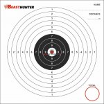 Terče Beast Hunter 14x14cm - 100ks – Zboží Dáma