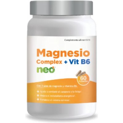 Neovital Health Hořčík + Vitamin B6 komplex 60 kapslí – Hledejceny.cz