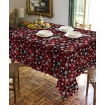 Vesna Sváteční štola s výšivkou červená 40x150 cm – Zboží Dáma