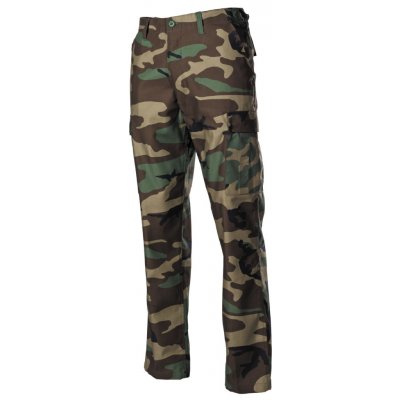 Kalhoty MFH US Combat BDU woodland – Sleviste.cz