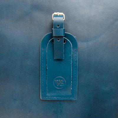 Wood Style Kožená Modrá – Zboží Dáma