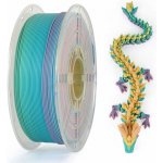 Kingroon PLA SILK 1,75 mm 1 kg Duhová – Zboží Živě