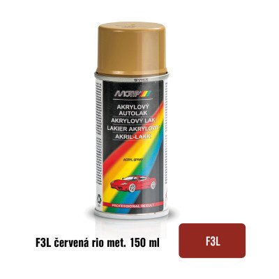 Motip škoda akrylový autolak SDF3L červená rio metalíza 150 ml | Zboží Auto