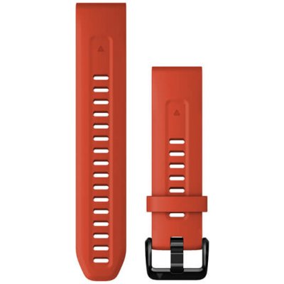 Garmin řemínek QuickFit 20 Flame Red Silicone 010-13102-02