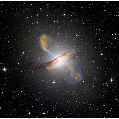 Grafika Galaxie Centaurus A NGC 5128 1000 dílků – Zboží Mobilmania