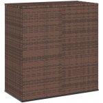 zahrada-XL PE ratan 100 x 49 x 103,5 cm hnědý – Hledejceny.cz