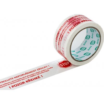 Eobaly.cz Páska samolepicí PP tisk STOP 48 mm x 66 mm – Zboží Živě
