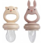 Konges Slojd první krmící lahvička na ovoce Bunny Bark/Shell – Sleviste.cz