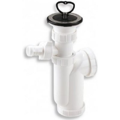 NOVASERVIS Sifon dřezový s pračkovým vývodem 50/40 plast 442,PP – Sleviste.cz