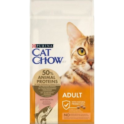 Cat Chow tuňák losos 1,5 kg