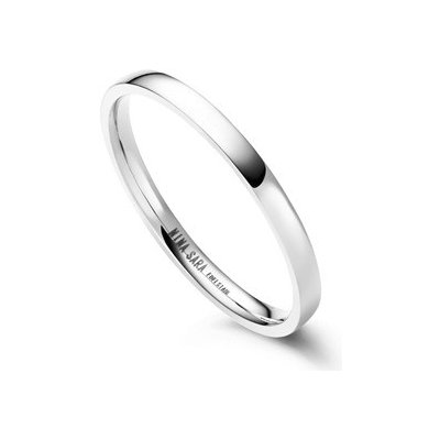 Nina Sara Snubní prsten nerezová oceL NS 01P – Zbozi.Blesk.cz