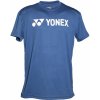 Pánské sportovní tričko Yonex Triko trénink s nápisem modré
