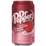 Dr Pepper Strawberries & Cream USA 355 ml – Zboží Dáma