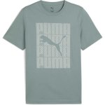 Puma Graphic Wording Tee pánské triko zelená – Hledejceny.cz