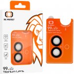 Tel Protect tvrzené sklo Titanium Lens 99% AR na čočky fotoaparátu pro iPhone 17 Black 142054 – Zboží Živě
