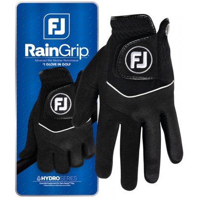 Footjoy RainGrip Mens Golf Glove 24 černá L Levá – Hledejceny.cz