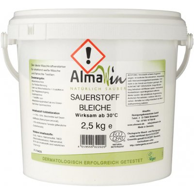 AlmaWin bělidlo sůl na skvrny 2,5 kg – Zboží Dáma
