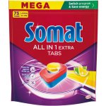 Somat tablety do myčky All in 1 Extra Lemon & Lime 75 ks – Hledejceny.cz