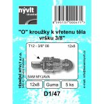 Těsnění Pryž O kroužek k vršku 3/8 8x12 – Hledejceny.cz