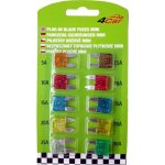 Pojistky ploché mini sada 10ks | Zboží Auto