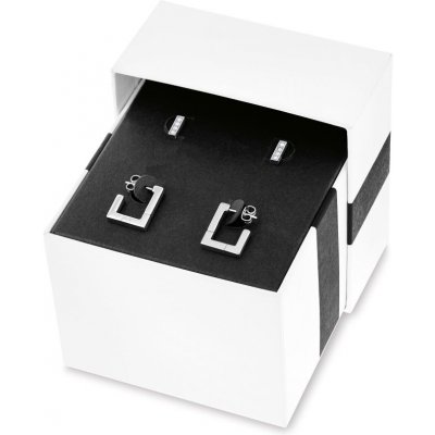 Calvin Klein Sada ocelových náušnic Soft Squares 35000459 – Sleviste.cz