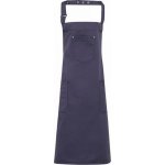 Premier Workwear Bavlněná Chino pracovní zástěra se středovou kapsou šedá Pantone Cool Grey 11C 72x86cm PW132 – Hledejceny.cz