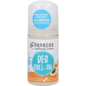 Benecos deodorant roll-on Meruňka a bezinkový květ 50 ml