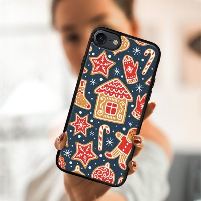 PROTEMIO 66807 MY ART Kryt s vánočním designem Apple i Phone SE 2022 / 2020 / 7 / 8 CHRISTMAS (069) – Zboží Mobilmania