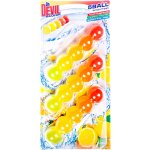 Dr.DEVIL BiCOLOR WC 5Ball závěs do WC LEMON FRESH 3 x 35 g – Zbozi.Blesk.cz