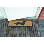 ESSCHERT DESIGN BEST FOR BOOTS s kokosovým vláknem jezevčík černá s přírodní 75 x 25 cm – Hledejceny.cz