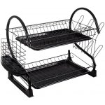 Ruhhy 24634 Patrový odkapávač na nádobí černý – Zboží Mobilmania