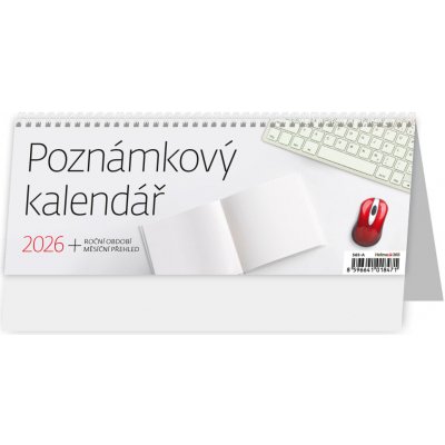 Stolní Helma Poznámkový 2026 – Zboží Dáma