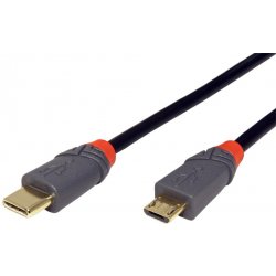 Vention COVBD USB-C 2.0 to Micro USB 2A, 0.5m, černý