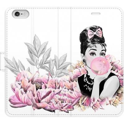 Pouzdro iSaprio flip Girl with bubble iPhone 6/6S – Zboží Mobilmania