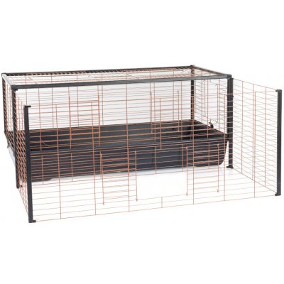 Interzoo klec pro králíky 120 s rozšířením D 118 x Š 116 x V 50 cm – Zboží Dáma