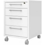 Falco na kolečkách Office 419 bílý – Zboží Mobilmania