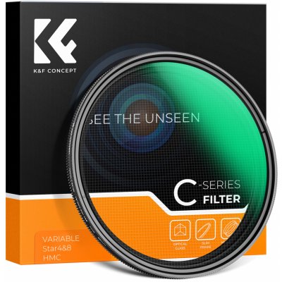 K&F Concept Variabilní Star 4-8 Green Coated 62 mm – Hledejceny.cz