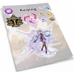 Genshin Impact Sada 10 samolepek Keqing – Zboží Živě