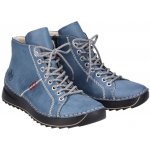 Rieker dámská kotníková obuv 71510-14 modrá – Zboží Dáma