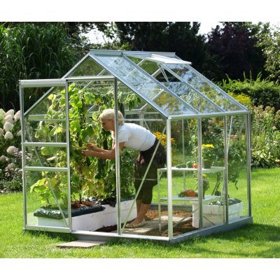Vitavia Venus 3800 skleněný 3 mm 195 x 195 cm hliník – Hledejceny.cz