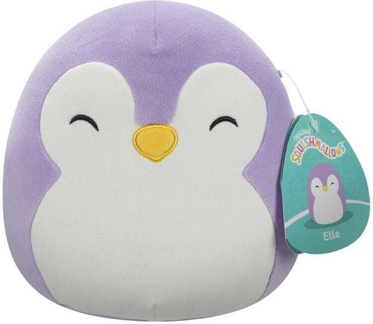 Squishmallows Fialový tučňák Elle