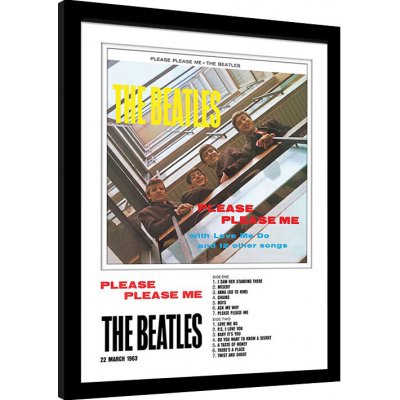 Obraz na zeď - The Beatles - Please Please Me, 34.3 x 44.5 cm – Zboží Dáma