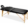Masážní stůl a židle Aga Dřevěné masážní lehátko MR5150 Černé
