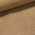 Juta technická (pytlovina), gramáž 211 g/m2, jednobarevná přírodní režná, š.130cm (látka v metráži) – Hledejceny.cz